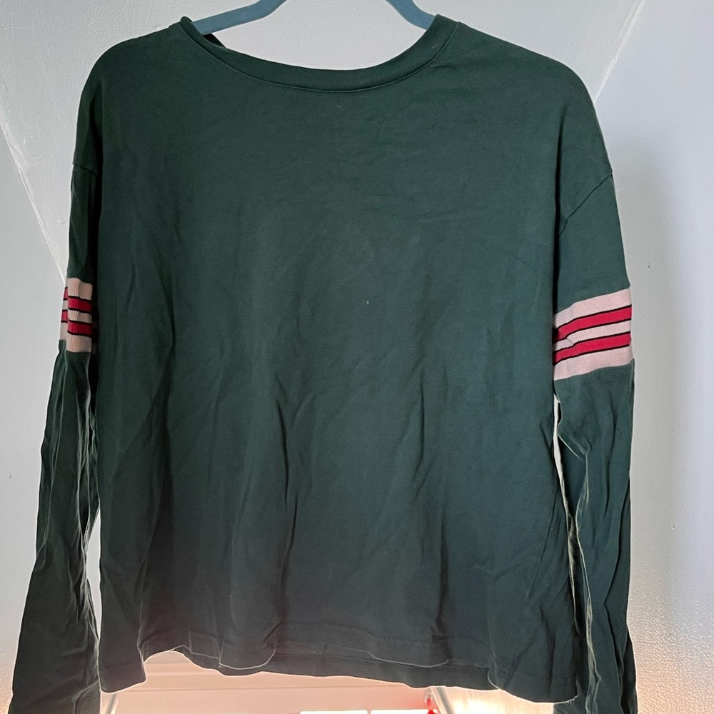 Green Long Sleeve Tee